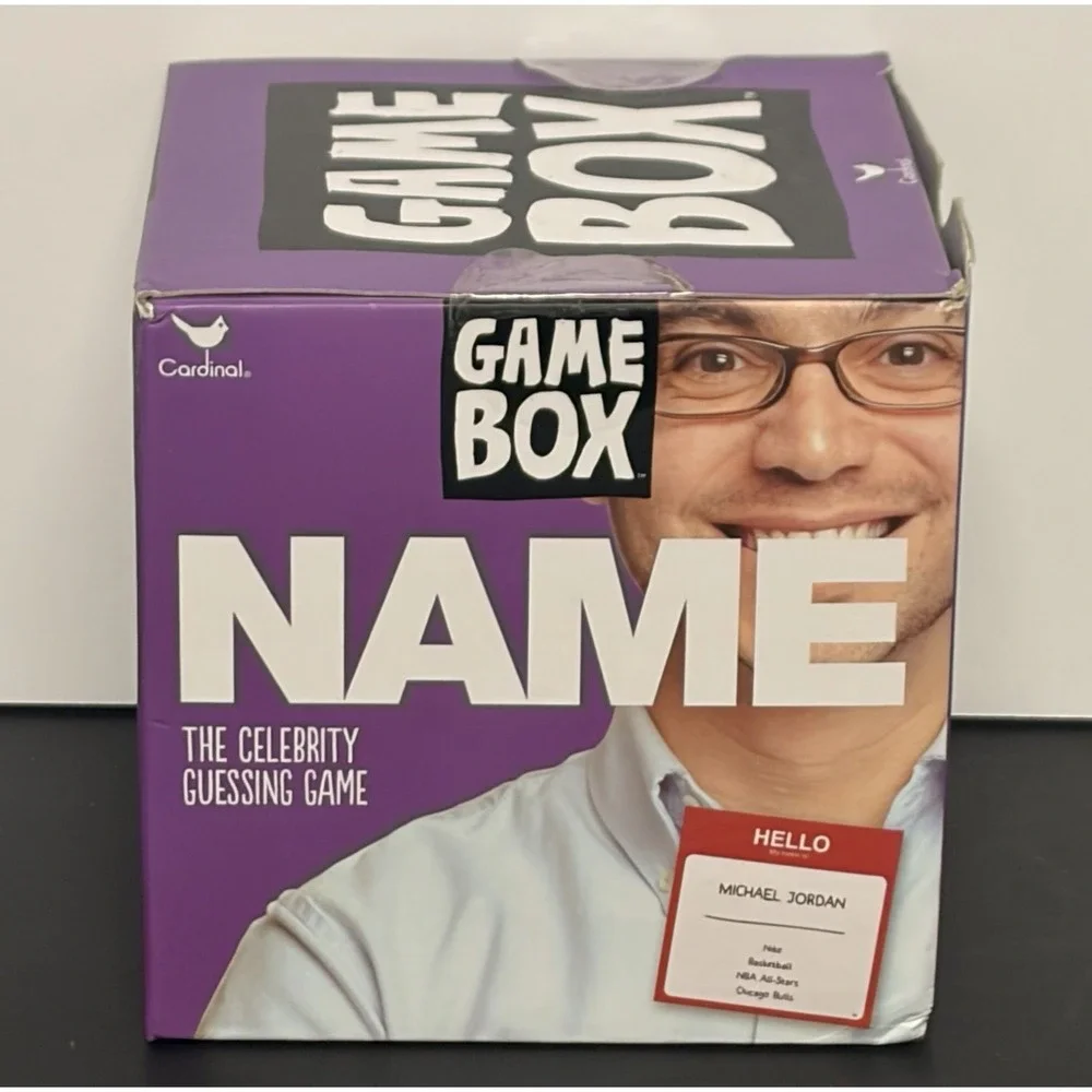 Cardinal Game Box Name The Celebrity Guessing Game For Boys Girls Teen & Adults